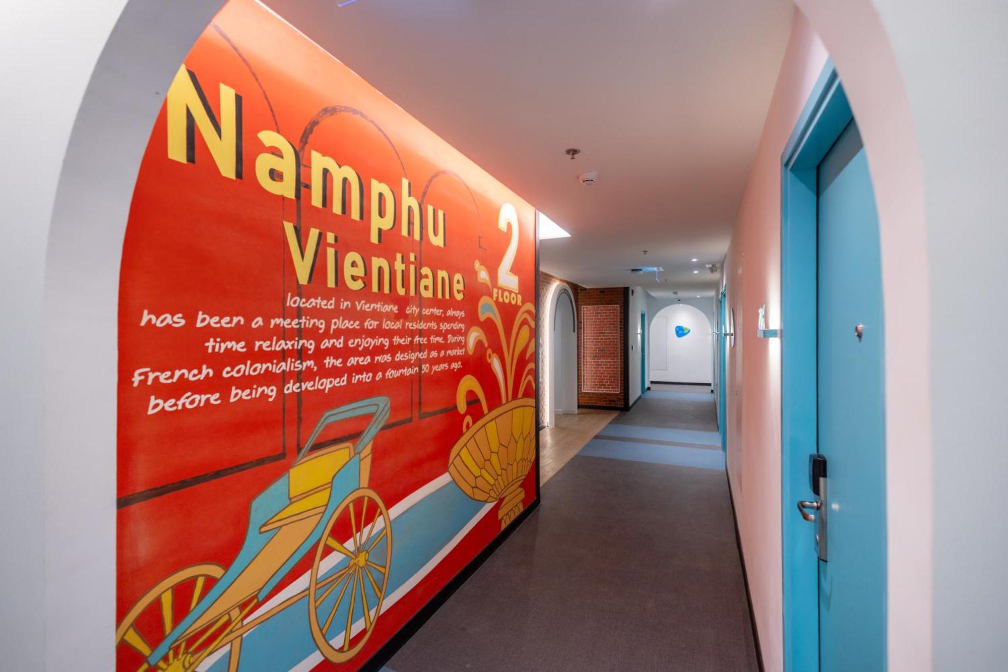 Cosi Vientiane Nam Phu Hotel Екстериор снимка